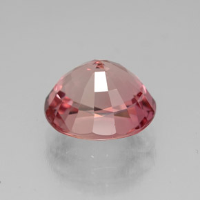 Tormalina naturale rosa da 3,43 ct, taglio ovale, VVS