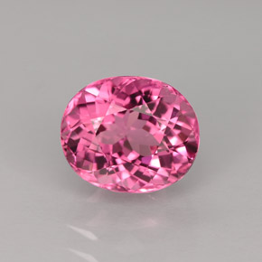 Tormalina naturale rosa da 2,07 ct, taglio ovale, VS