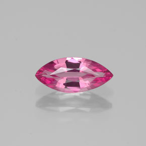 Tormalina naturale rosa da 0,68 ct, marchesa, VVS-VS
