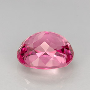 Tormalina naturale rosa da 2,23 ct, taglio ovale, VVS-VS