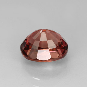 Tormalina naturale rosa da 2,40 ct, taglio ovale, VVS-VS