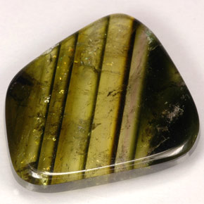 Tormalina naturale multicolore da 9,21 ct, trasparente, trasparente/traslucido