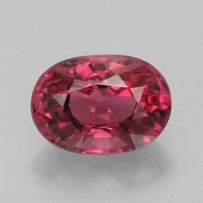 Tormalina naturale rosa da 2,91 ct, taglio ovale, VVS-VS