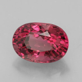 Tormalina naturale rosa da 2,91 ct, taglio ovale, VVS-VS