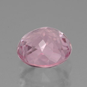 Tormalina naturale rosa da 3,50 ct, taglio rotondo, VVS-VS