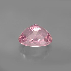 Tormalina naturale rosa da 3,09 ct, taglio ovale, VVS-VS