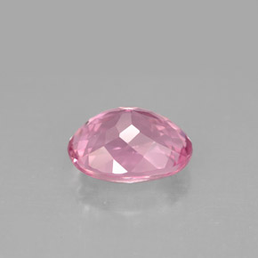 Tormalina naturale rosa da 2,73 ct, taglio ovale, VVS-VS