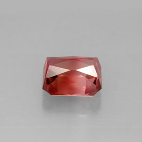Tormalina naturale multicolore da 2,35 ct, taglio smeraldo, VVS-VS