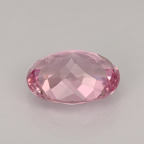 Tormalina naturale rosa da 3,01 ct, taglio ovale, VVS-VS
