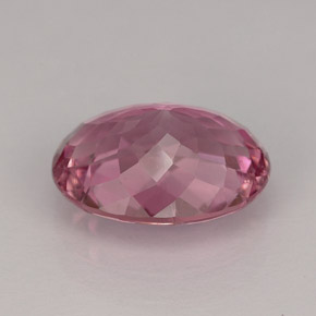Tormalina naturale rosa da 3,41 ct, taglio ovale, VS-SI