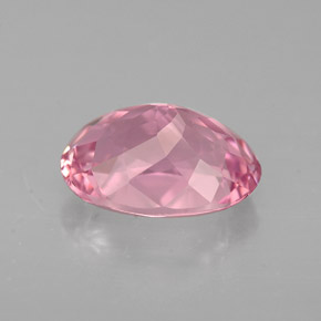 Tormalina naturale rosa da 2,19 ct, taglio ovale, VVS