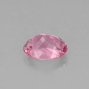 Tormalina naturale rosa da 1,42 ct, taglio ovale, VVS