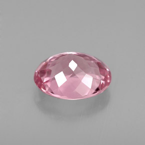 Tormalina naturale rosa da 1,69 ct, taglio ovale, VVS