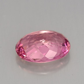 Tormalina naturale rosa da 3,15 ct, taglio ovale, VS