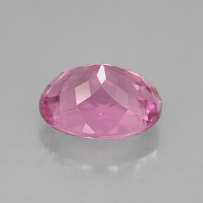 Tormalina naturale rosa da 3,61 ct, taglio ovale, VVS-VS