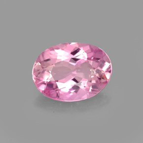 Tormalina naturale rosa da 1,72 ct, taglio ovale, VVS-VS