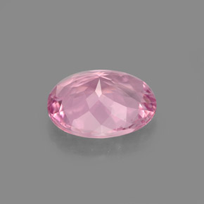 Tormalina naturale rosa da 1,74 ct, taglio ovale, VVS-VS