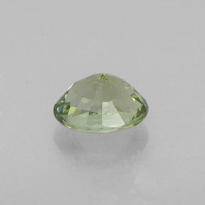 Tormalina naturale verde da 1,18 ct, taglio ovale, VVS-VS