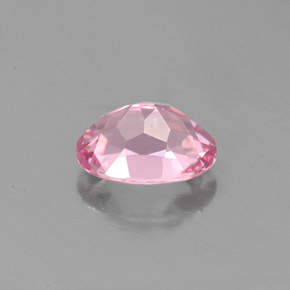 Tormalina naturale rosa da 0,88 ct, taglio ovale, VS-SI