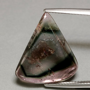Tormalina naturale multicolore da 8,02 ct, trasparente, trasparente/traslucido