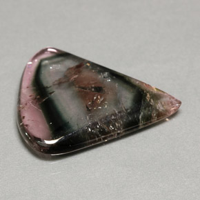 Tormalina naturale multicolore da 8,02 ct, trasparente, trasparente/traslucido