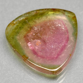 Tormalina naturale multicolore da 7,50 ct, trasparente, trasparente/traslucido