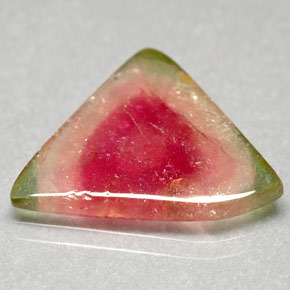 Tormalina naturale multicolore da 7,20 ct, trasparente, trasparente/traslucido