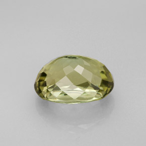 Tormalina naturale verde da 3,18 ct, taglio ovale, VVS-VS