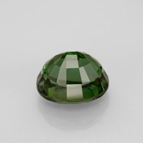 Tormalina naturale verde da 3,17 ct, taglio ovale, VVS