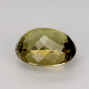 Tormalina naturale giallo da 4,00 ct, taglio ovale, VVS-VS