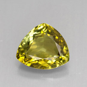 Tormalina naturale multicolore da 4,12 ct, trillion, VVS