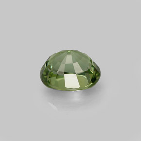 Tormalina naturale verde da 1,21 ct, taglio ovale, IF