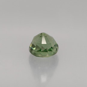 Tormalina naturale verde da 1,08 ct, taglio rotondo, VVS
