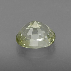 Tormalina naturale verde da 1,15 ct, taglio ovale, IF