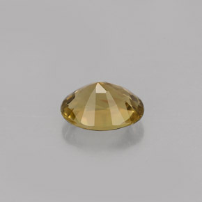 Tormalina naturale marrone da 0,82 ct, taglio ovale, VVS