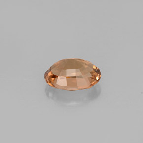 Tormalina naturale giallo da 0,87 ct, taglio ovale, VVS