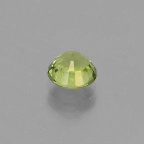 Tormalina naturale verde da 0,79 ct, taglio rotondo, VVS