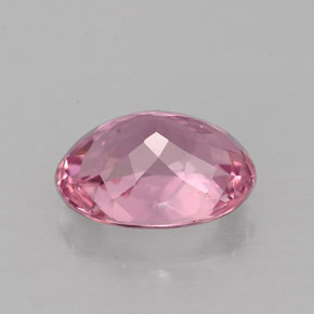 Tormalina naturale rosa da 1,85 ct, taglio ovale, VS-SI