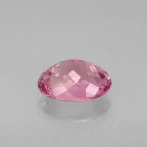 Tormalina naturale rosa da 1,89 ct, taglio ovale, VS