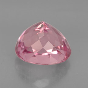 Tormalina naturale rosa da 3,37 ct, taglio ovale, VVS-VS