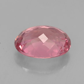 Tormalina naturale rosa da 2,07 ct, taglio ovale, VVS-VS