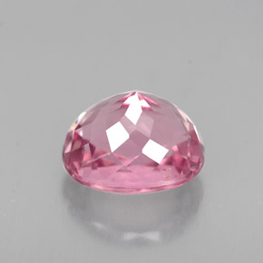 Tormalina naturale rosa da 2,14 ct, taglio ovale, VS-SI