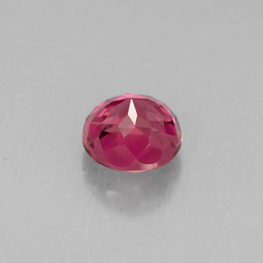 Tormalina naturale rosa da 0,61 ct, taglio rotondo, VVS-VS