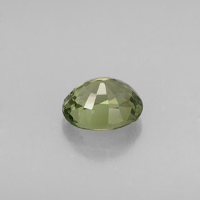 Tormalina naturale verde da 0,81 ct, taglio ovale, VVS