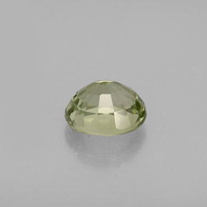 Tormalina naturale verde da 0,79 ct, taglio ovale, IF