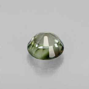 Tormalina naturale multicolore da 1,13 ct, taglio rotondo, VS
