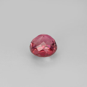 Tormalina naturale rosa da 0,73 ct, taglio rotondo, VS
