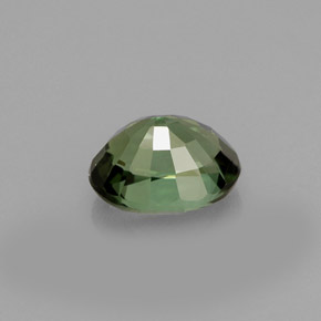 Tormalina naturale verde da 1,05 ct, taglio ovale, VS