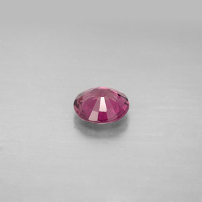 Tormalina naturale viola da 0,76 ct, taglio rotondo, VVS-VS