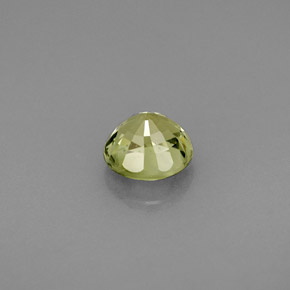 Tormalina naturale verde da 0,81 ct, taglio rotondo, VVS